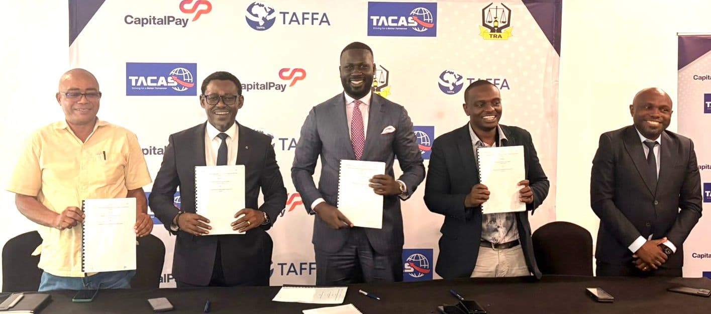 Capital Pay International signing a partnership with Tanzania's clearing-agent associations